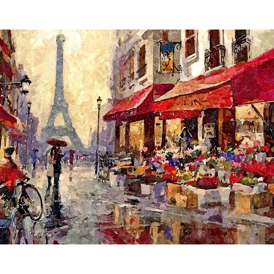 Paris painting Poster Print by Anonymous Anonymous-VARPDXFAF1312 Image 1