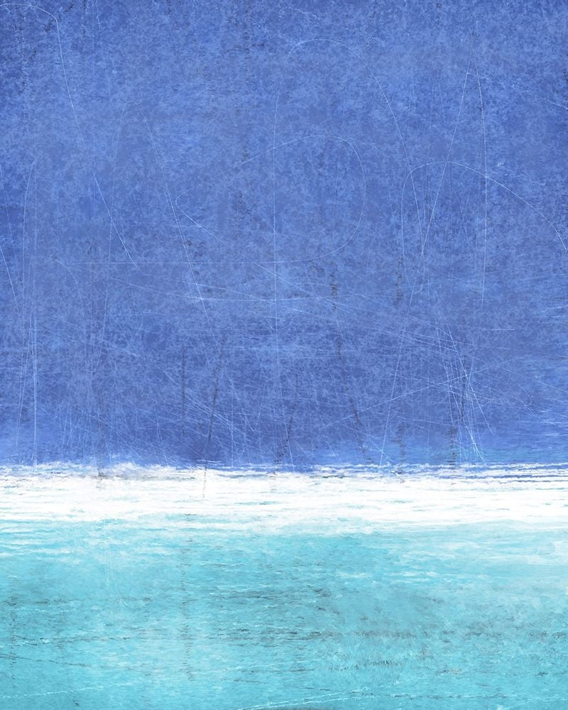 Blue Fields Abstract Poster Print by Carollynn Tice-VARPDXFAF1325 Image 1