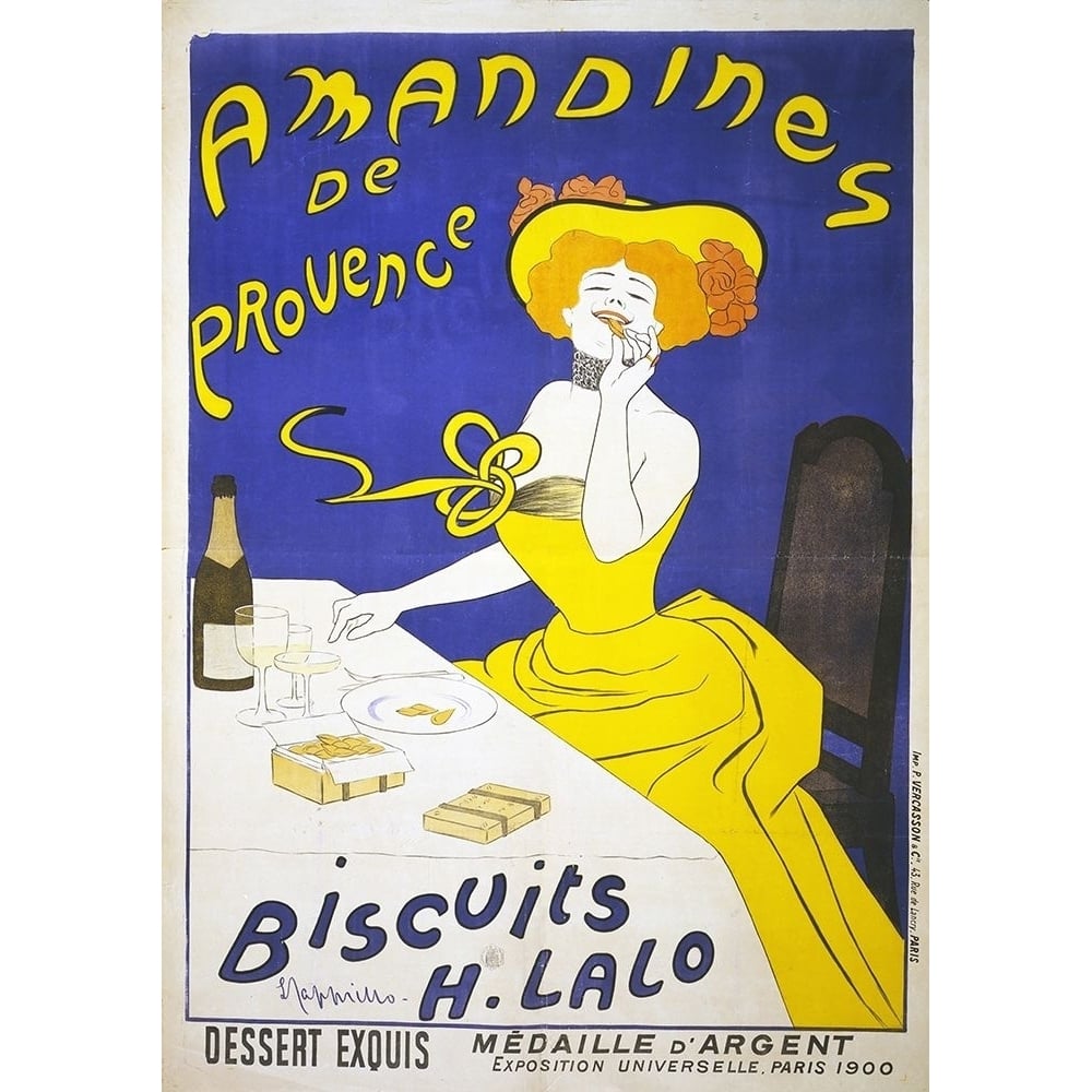 Wine and Amandines Poster Print by Leonetto Cappiello-VARPDXFAF1344 Image 1