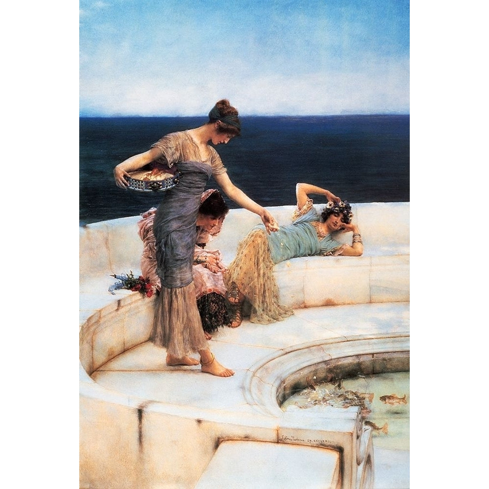 Silver Favourites Poster Print by Alma-Tadema Alma-Tadema-VARPDXFAF1352 Image 1