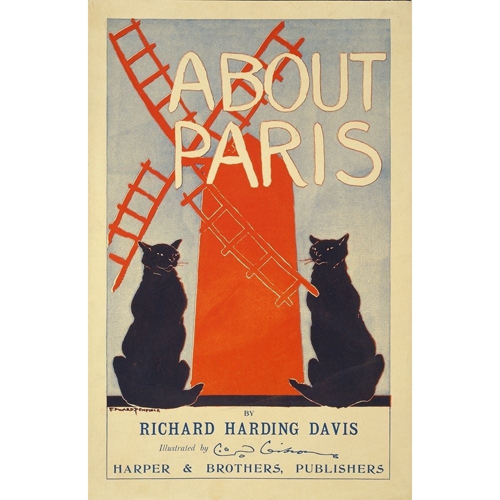 About Paris Poster Print by Charles Dana Gibson-VARPDXFAF1350 Image 1