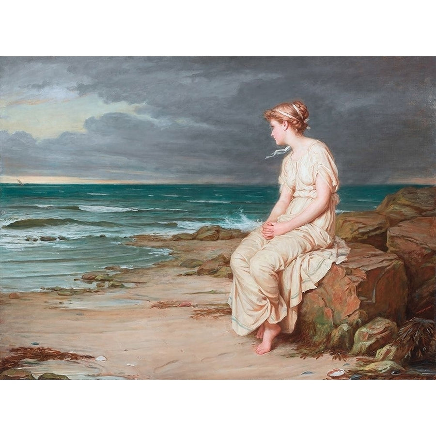 Miranda Poster Print by J. W. Waterhouse-VARPDXFAF1359 Image 1