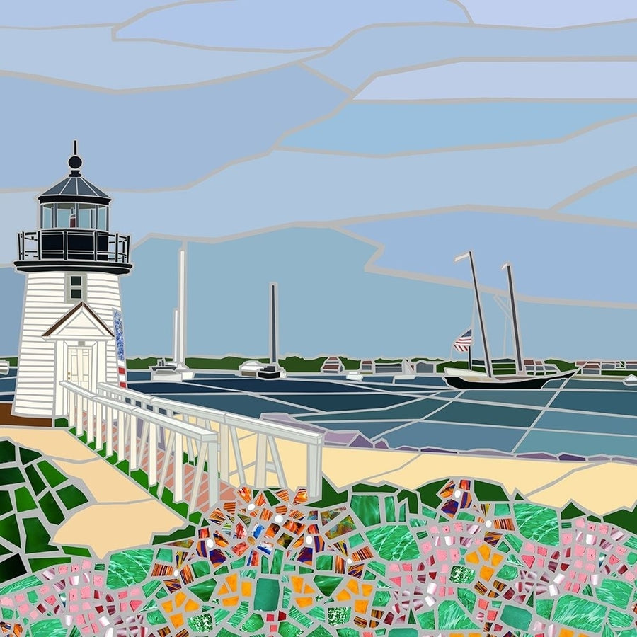 Nantucket Lighthouse Poster Print by Jonathan Mandell-VARPDXFAF1523 Image 1