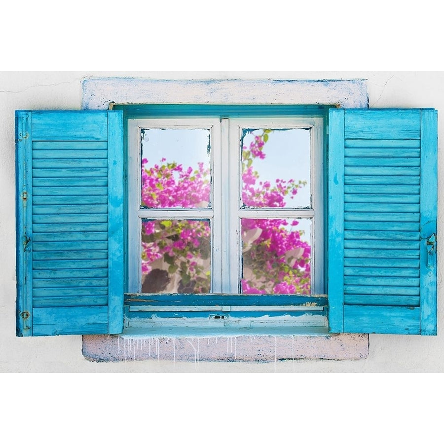 Beautiful Greek Window Poster Print by Lukas Gojda-VARPDXFAF1620 Image 1