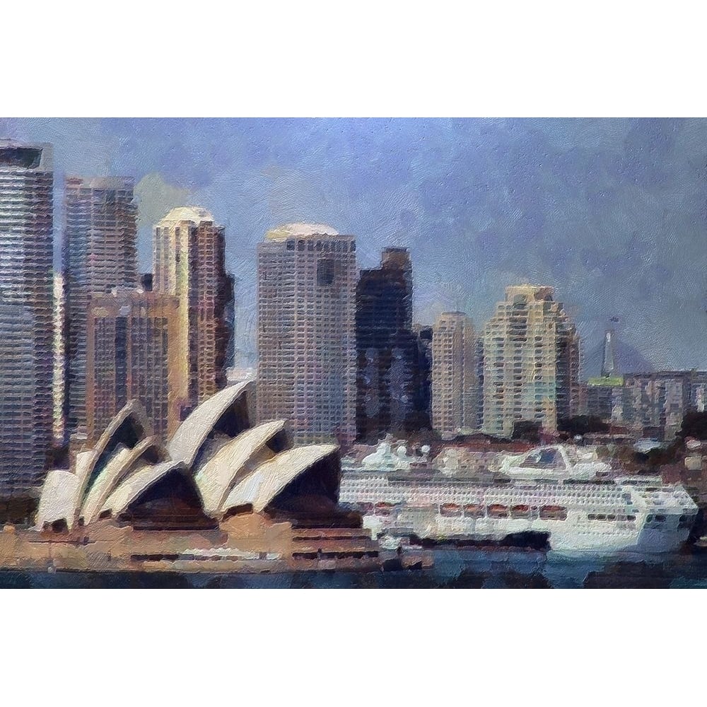 Sydney Harbor Poster Print by Ronald Bolokofsky-VARPDXFAS1498 Image 1