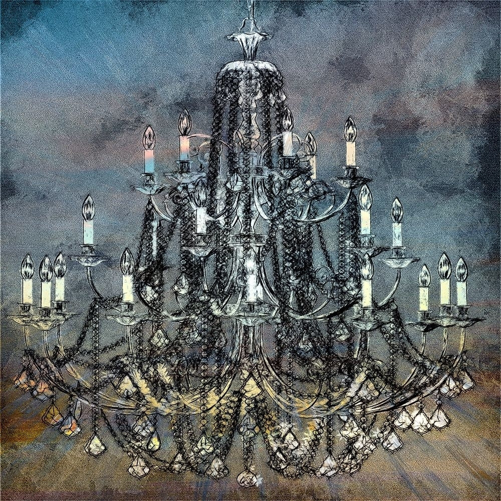 Chandelier II Poster Print by Ronald Bolokofsky-VARPDXFAS1541 Image 1