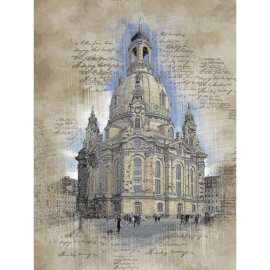 Dresden Chapel Poster Print by Ronald Bolokofsky-VARPDXFAS1558 Image 1