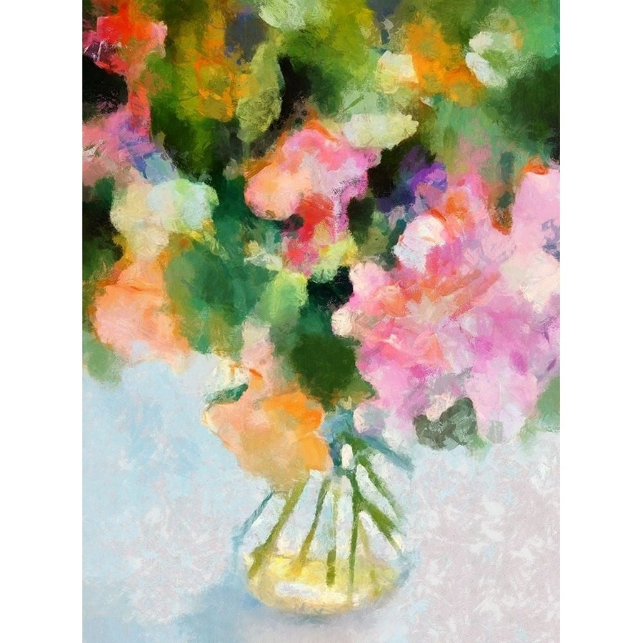 Vase of Flowers I Poster Print by Ronald Bolokofsky-VARPDXFAS1837 Image 1