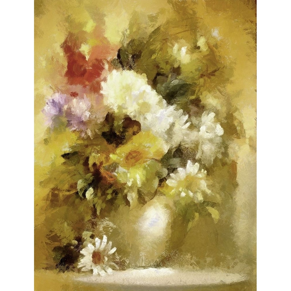 Golden Bouquet I Poster Print by Ronald Bolokofsky-VARPDXFAS1853 Image 1