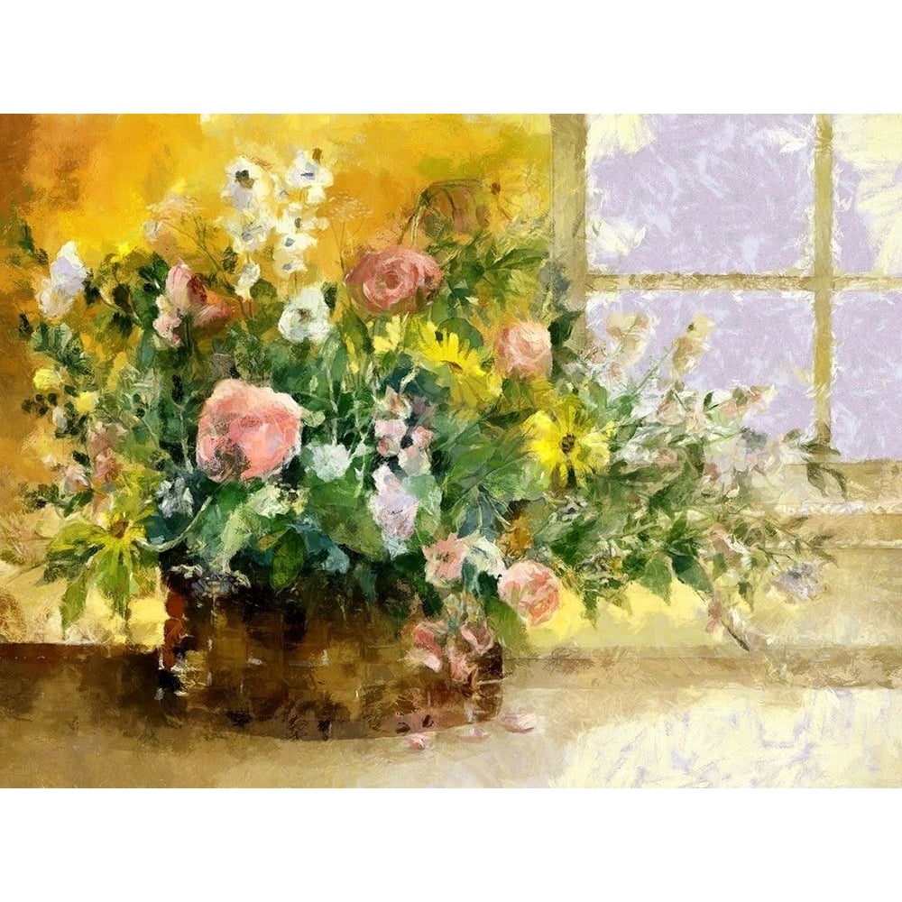 Basket of Flowers II Poster Print by Ronald Bolokofsky-VARPDXFAS1850 Image 1