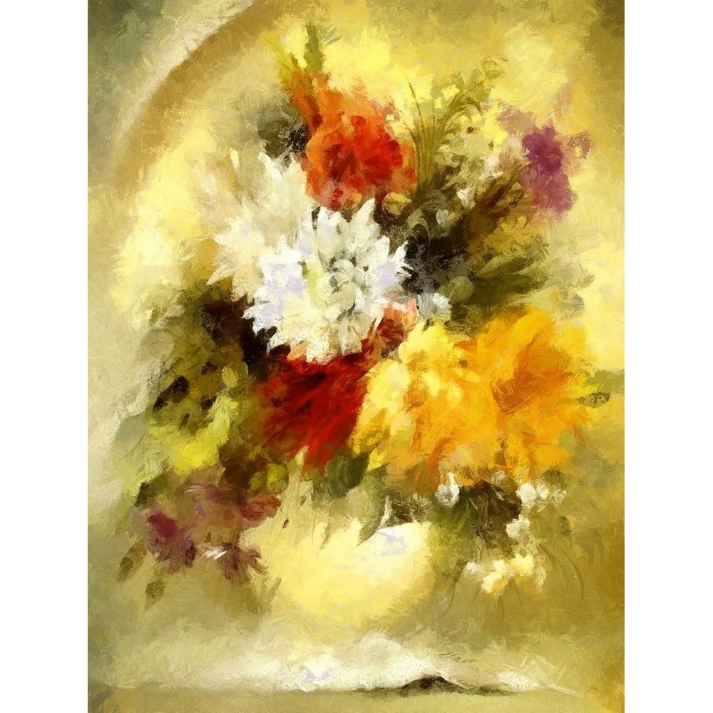 Golden Bouquet II Poster Print by Ronald Bolokofsky-VARPDXFAS1854 Image 1