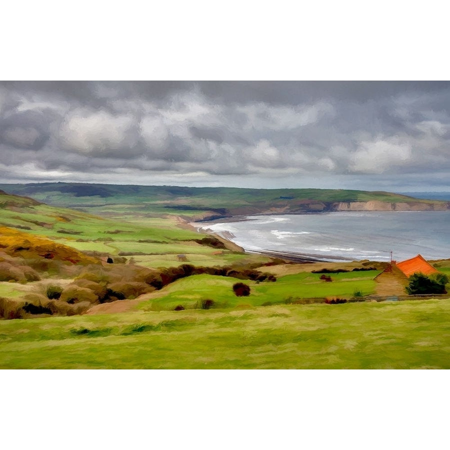 Robin Hoods Bay Poster Print by Ronald Bolokofsky-VARPDXFAS2012 Image 1