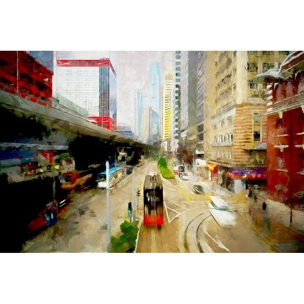 Central Hong Kong Poster Print by Ronald Bolokofsky-VARPDXFAS2079 Image 1