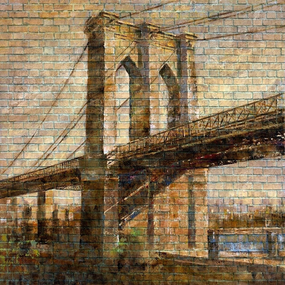 NY Bridge I Poster Print by Ronald Bolokofsky-VARPDXFAS2226 Image 1