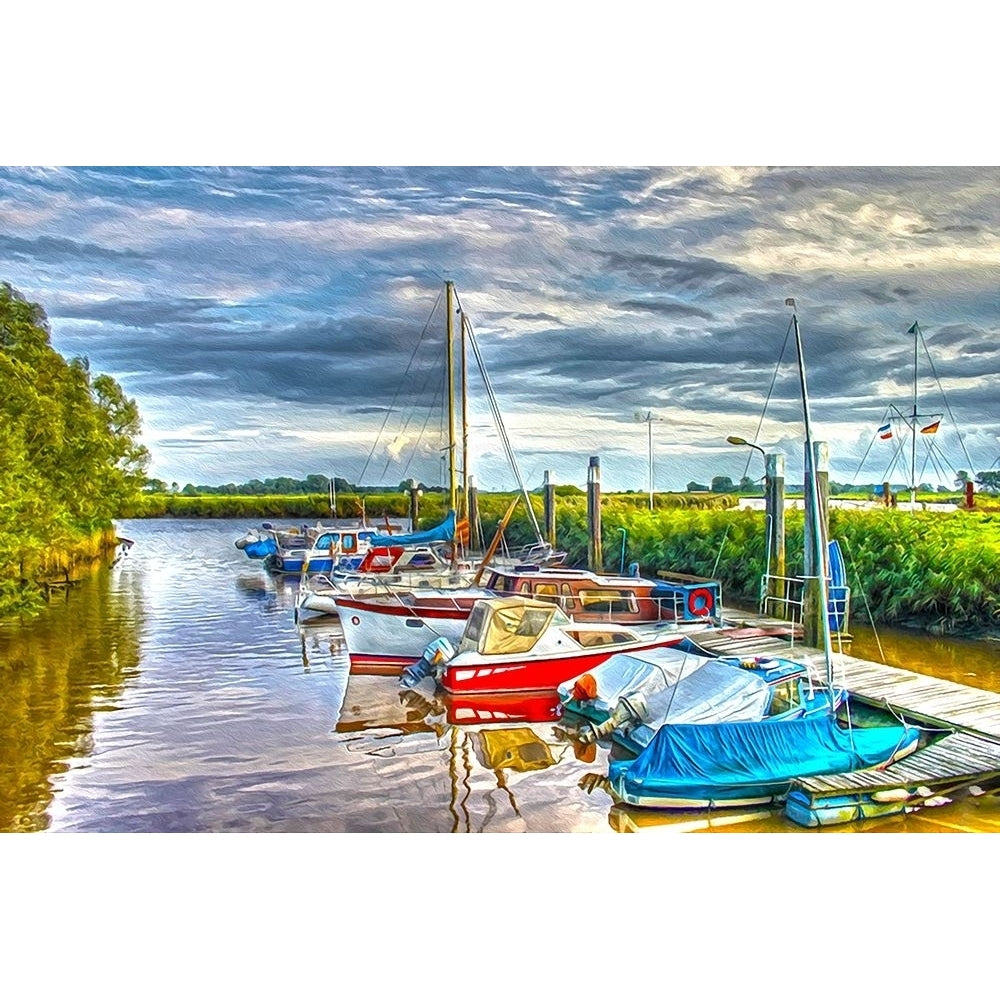 Private Marina Poster Print by Ronald Bolokofsky-VARPDXFAS2243 Image 1