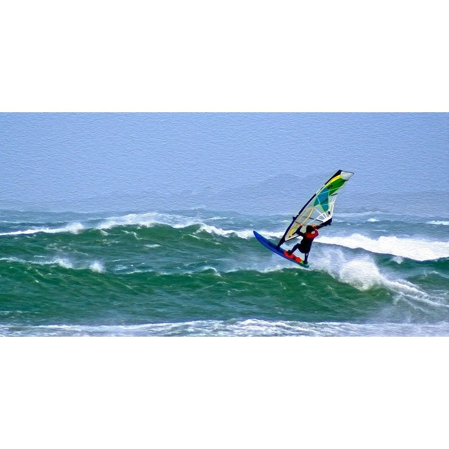 Wind Surfing Poster Print by Ronald Bolokofsky-VARPDXFAS2265 Image 1