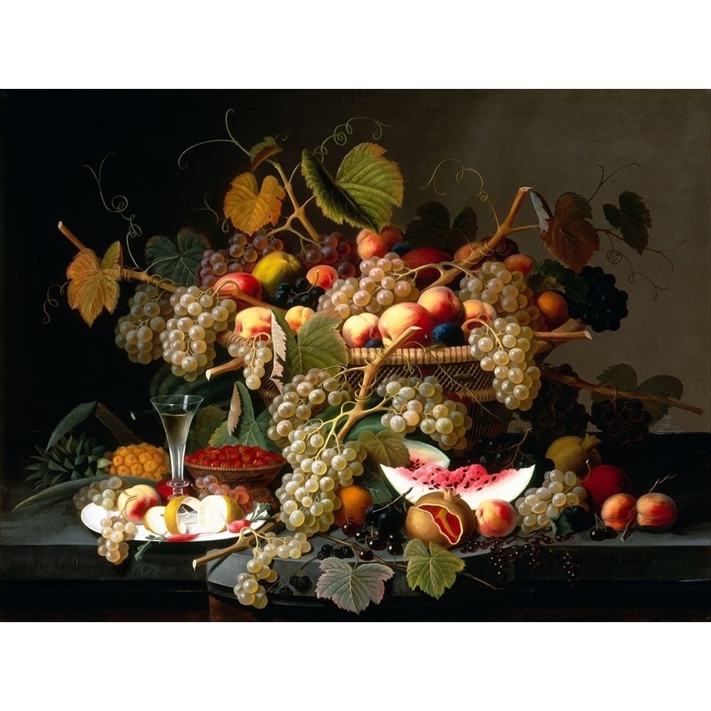 Still Life with Fruit Poster Print by Ronald Bolokofsky-VARPDXFAS2280 Image 1