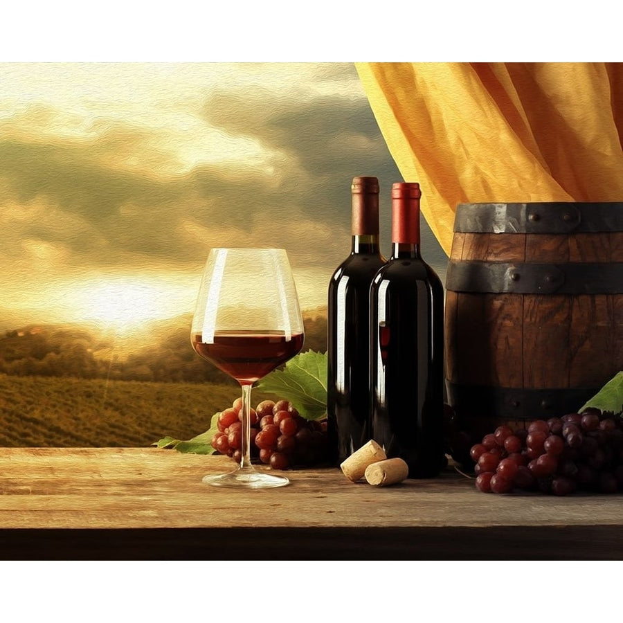 Red Wines of Tuscany Poster Print by Ronald Bolokofsky-VARPDXFAS2278 Image 1