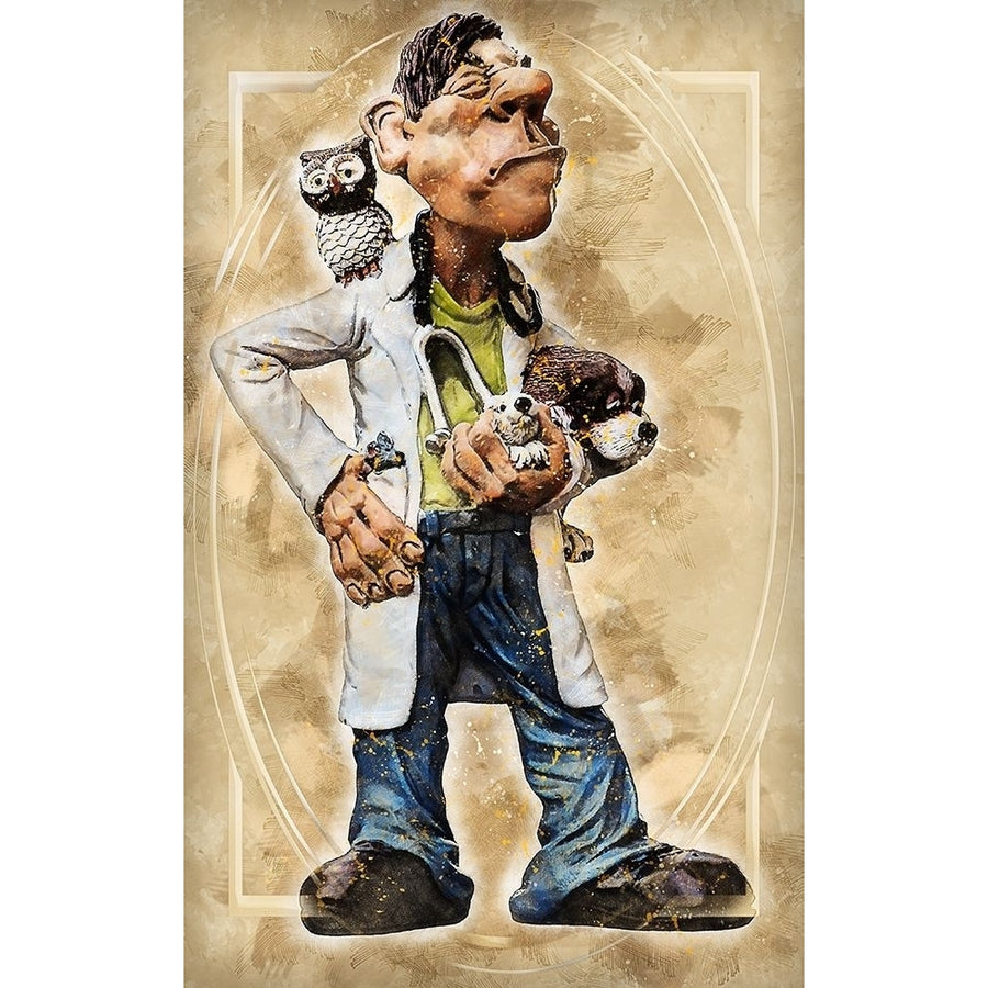 Veterinarian Poster Print by Ronald Bolokofsky-VARPDXFAS2323 Image 1