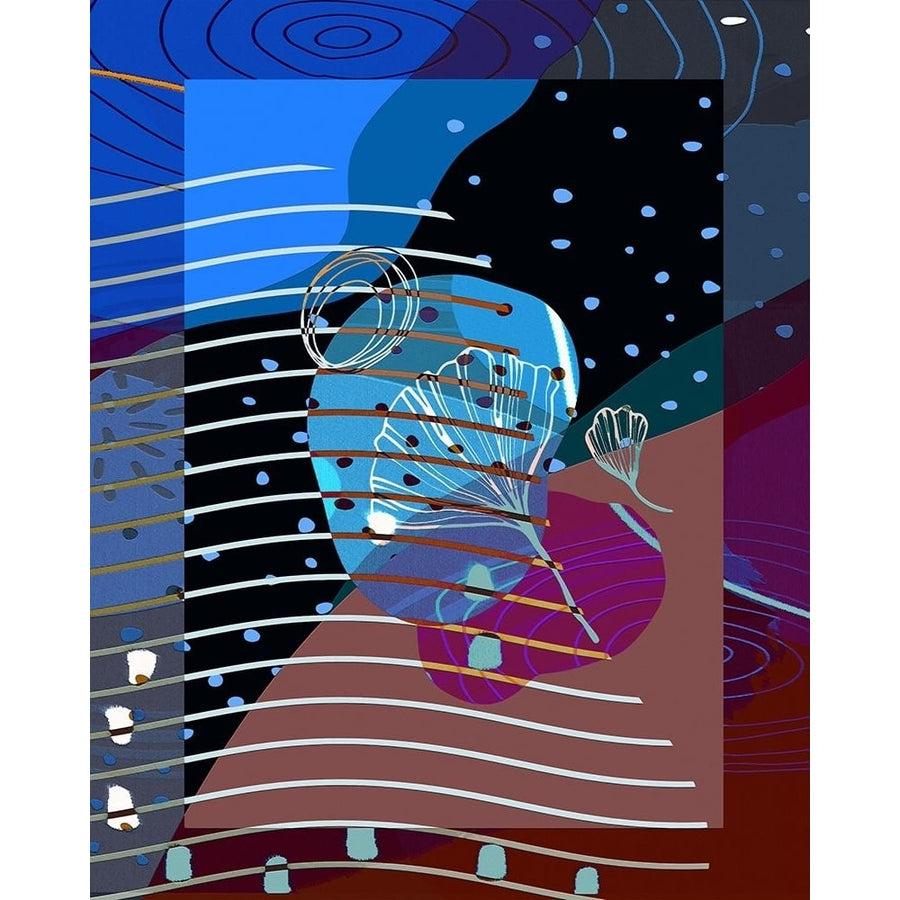 Abstract Shapes 701A Poster Print - Ronald Bolokofsky-VARPDXFAS2434 Image 1