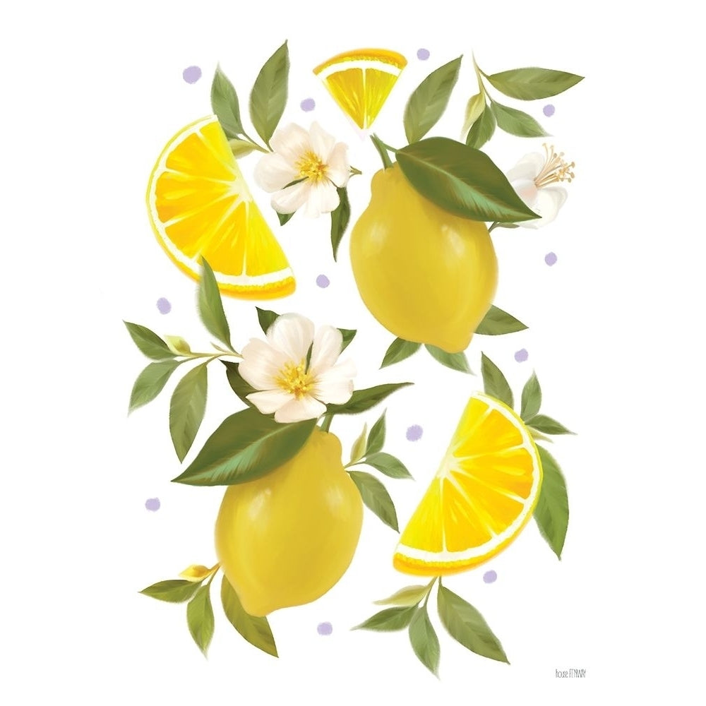 Citrus Lemon Botanical by House Fenway-VARPDXFEN372 Image 1