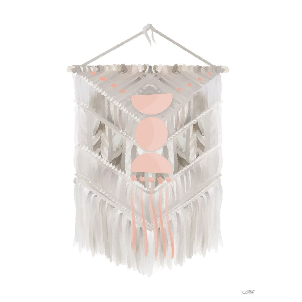 Pink Bohemian Macrame Poster Print - Fenway House-VARPDXFEN648 Image 1