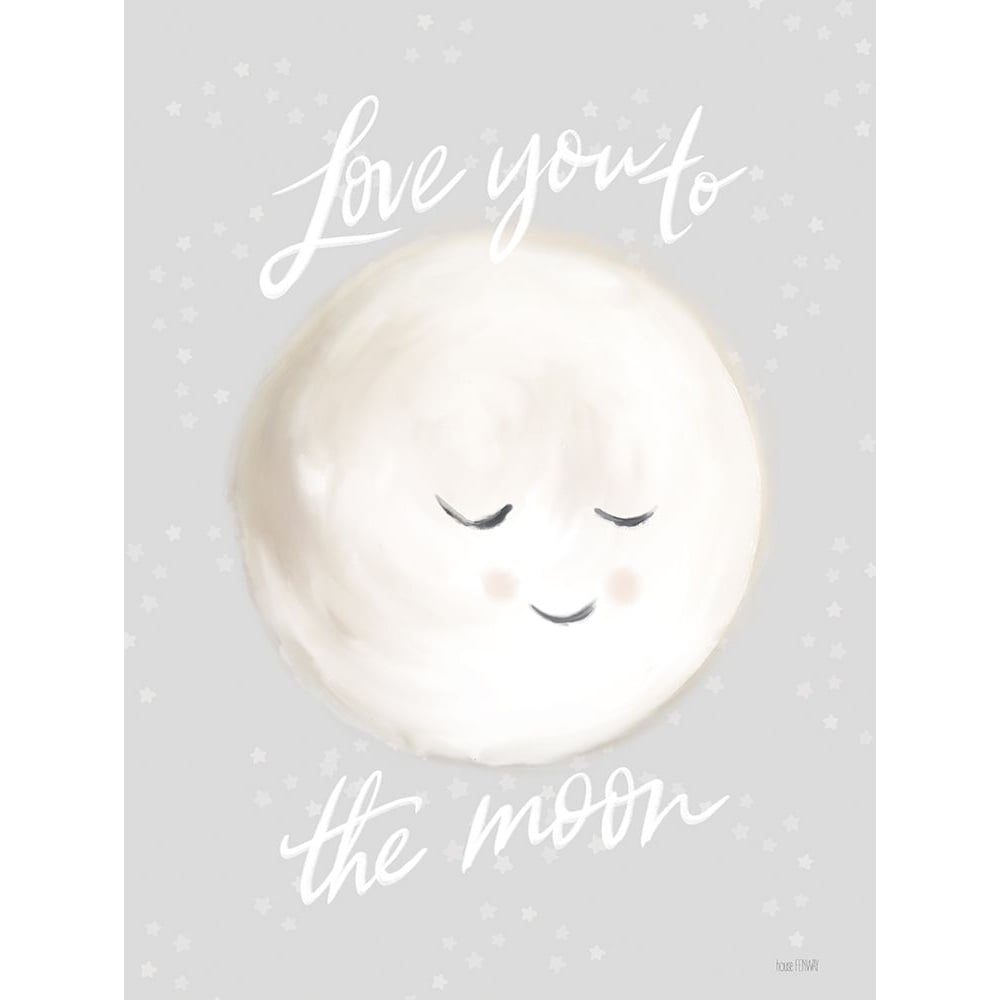 Love You to the Moon Poster Print - Fenway House-VARPDXFEN940 Image 1