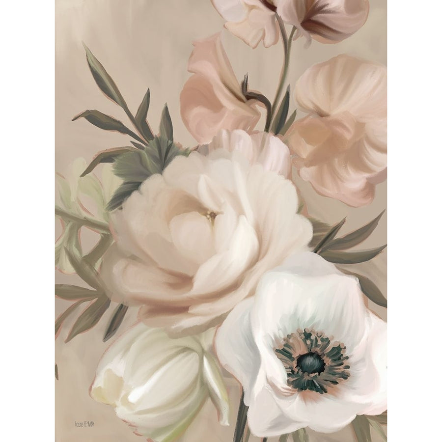 Blush Peony Bouquet Poster Print - House Fenway-VARPDXFEN791 Image 1