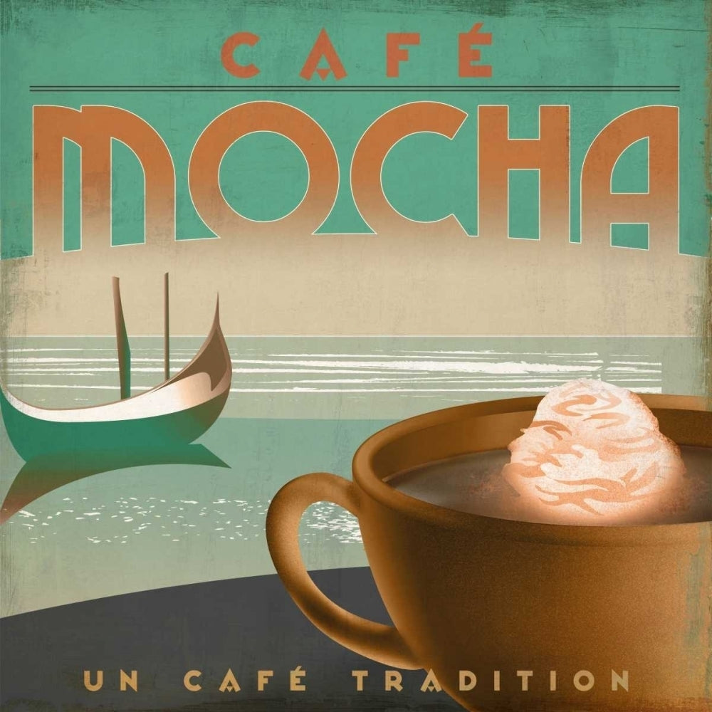 Cafe Mocha Poster Print by David Fischer-VARPDXFIS46M Image 1