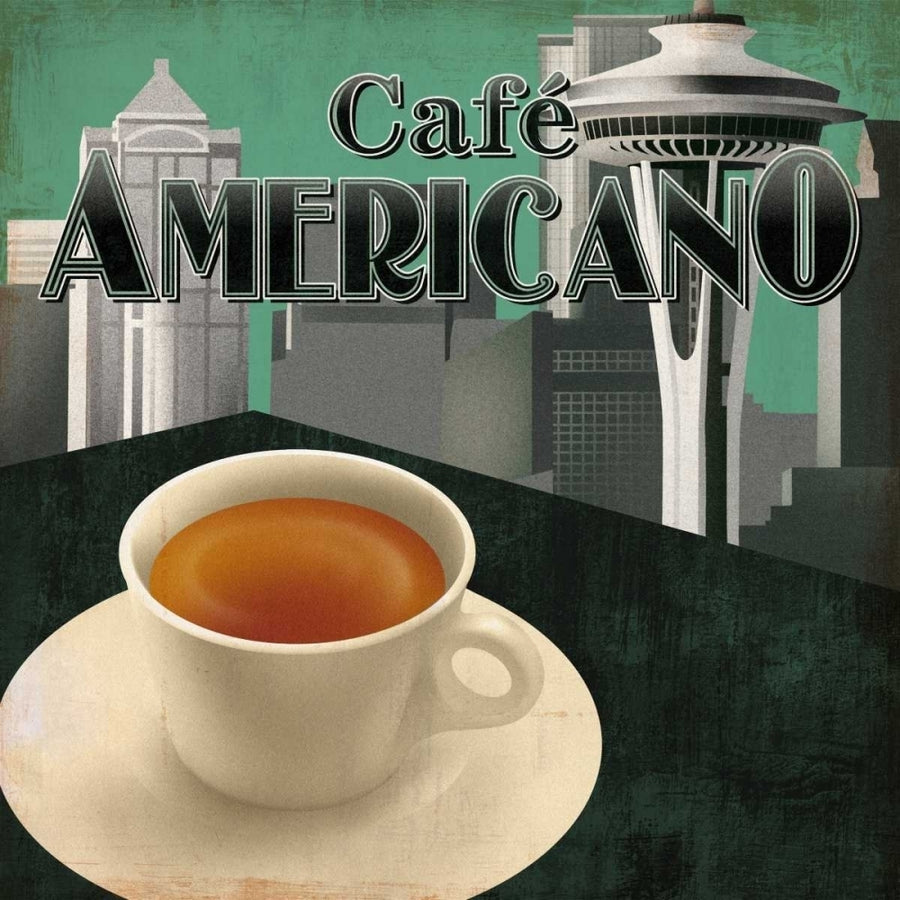 Cafe Americano Poster Print by David Fischer-VARPDXFIS45M Image 1