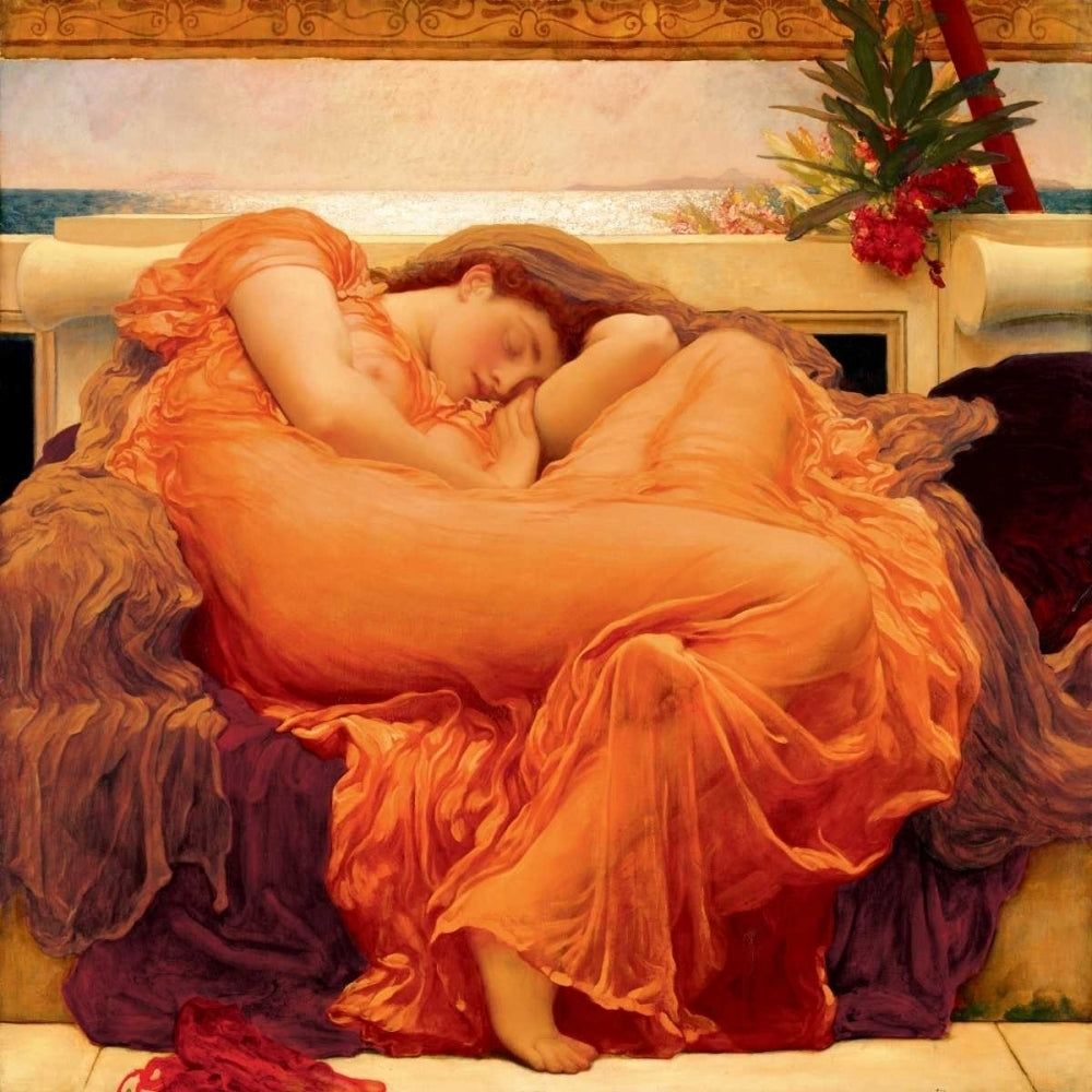 Flaming June Poster Print by Frederic Leighton-VARPDXFL2151 Image 1