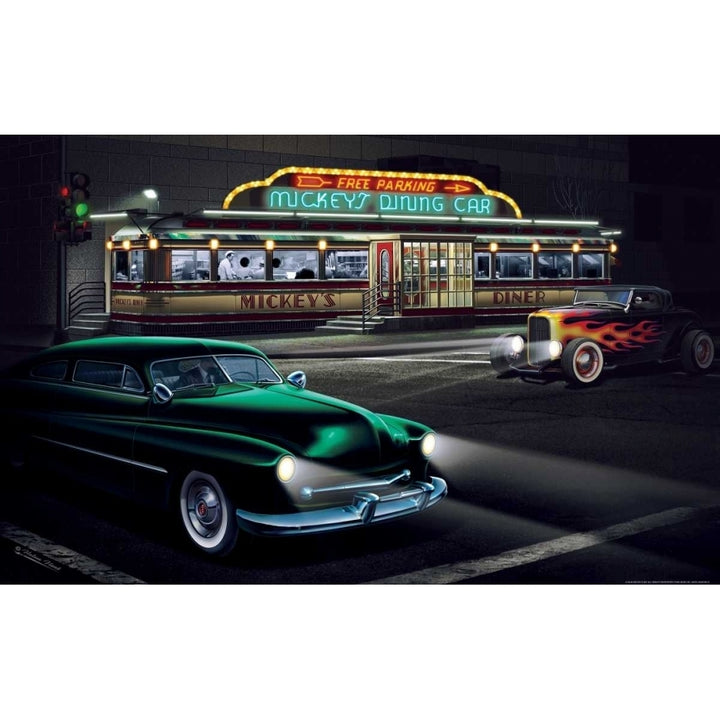 Mickeys Diner Poster Print by Helen Flint-VARPDXFLI02 Image 2