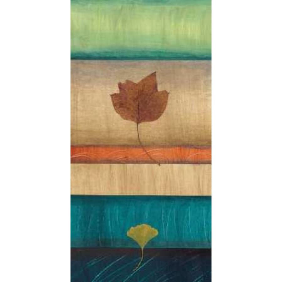 Springing Leaves II Poster Print by Laurie Fields-VARPDXFLP113 Image 1