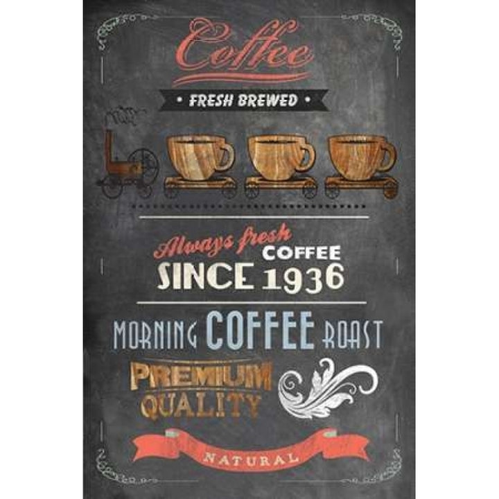 Coffee Menu II - Mini Poster Print by Drako Fontaine-VARPDXFON15M Image 1