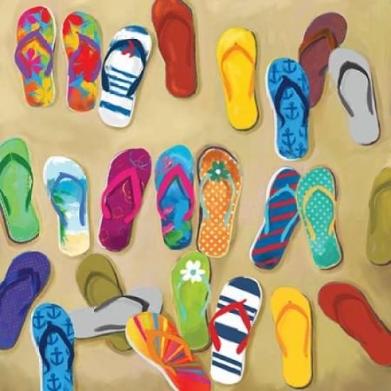 Flip Flops II Poster Print by Drako Fontaine-VARPDXFON25 Image 1