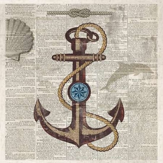 Nautical Collection I - Mini Poster Print by Drako Fontaine-VARPDXFON39M Image 1