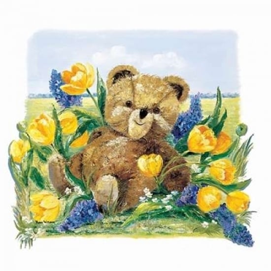 Spring Bear Poster Print by Rian Withaar-VARPDXFR002 Image 2