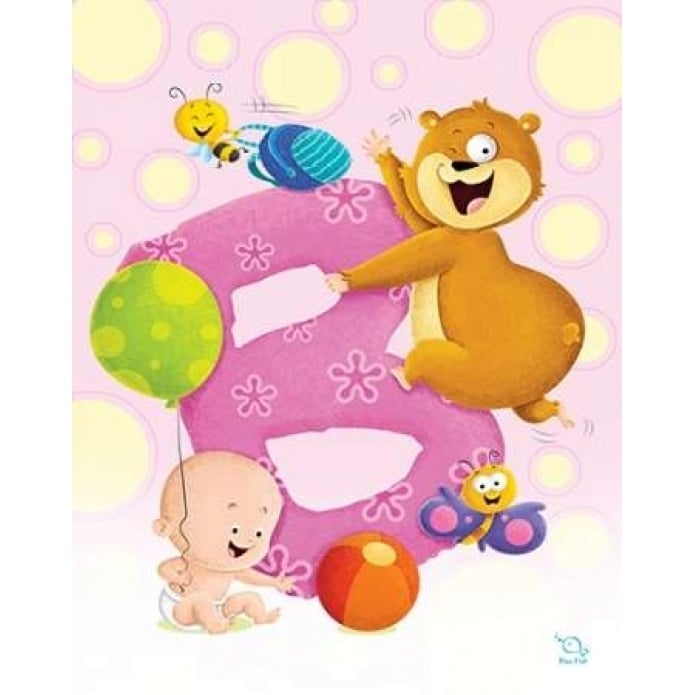 Bubbly B Poster Print by Blue Fish-VARPDXFSH111 Image 1