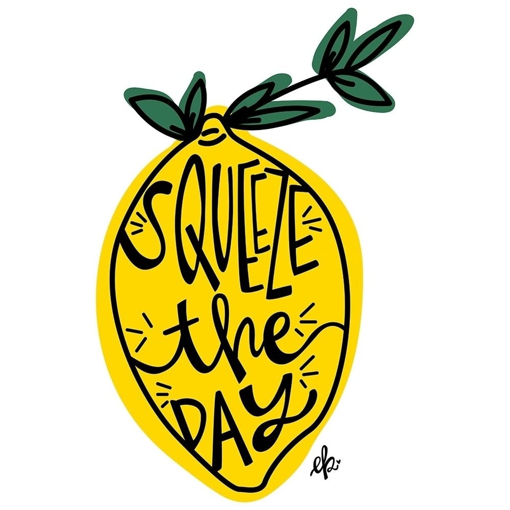 Squeeze the Day Poster Print by Erin Barrett-VARPDXFTL267 Image 1