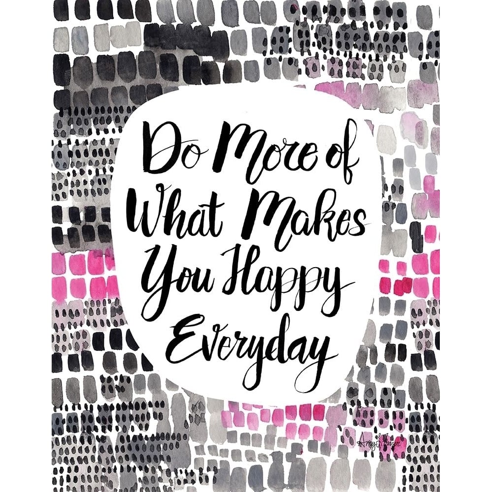 Do More Poster Print by Amy Frazer-VARPDXFZR111 Image 1