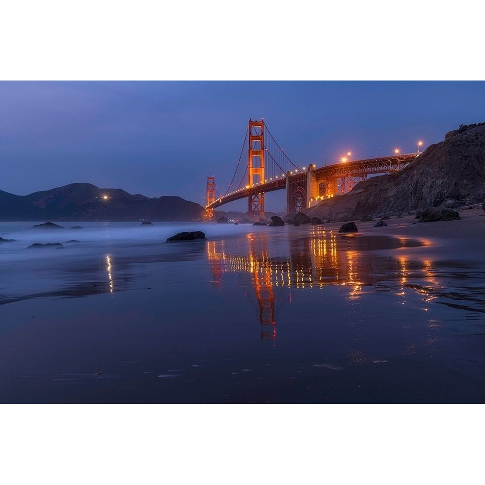 Reflection Marshall Beach Poster Print by Bruce Getty-VARPDXG2071D Image 1