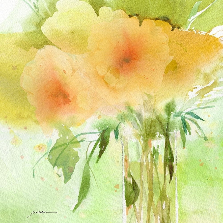 Verdant Bouquet Poster Print by Sheila Golden-VARPDXG2121D Image 1