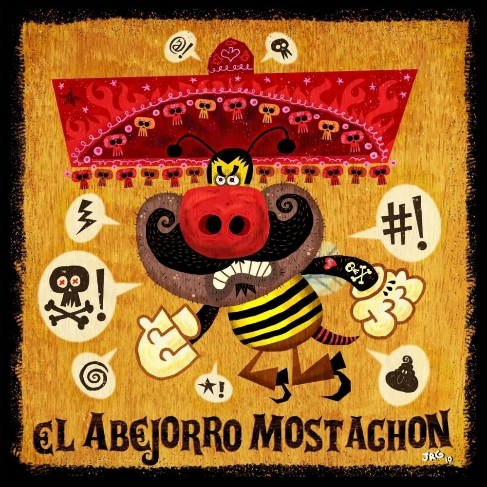 Abejorro Mostachon Poster Print by Jorge R. Gutierrez-VARPDXG901D Image 2