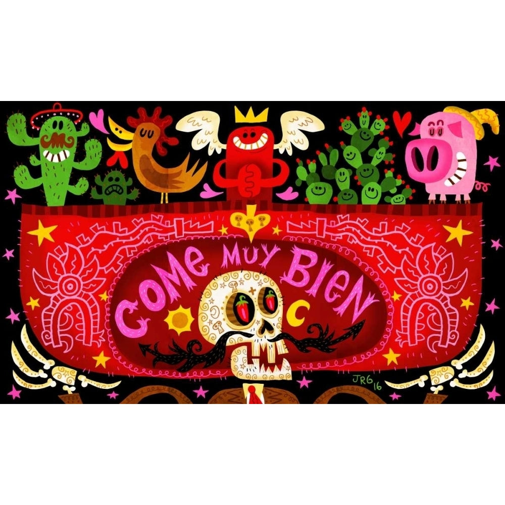 Come Muy Bien Poster Print by Jorge R. Gutierrez-VARPDXG902D Image 2