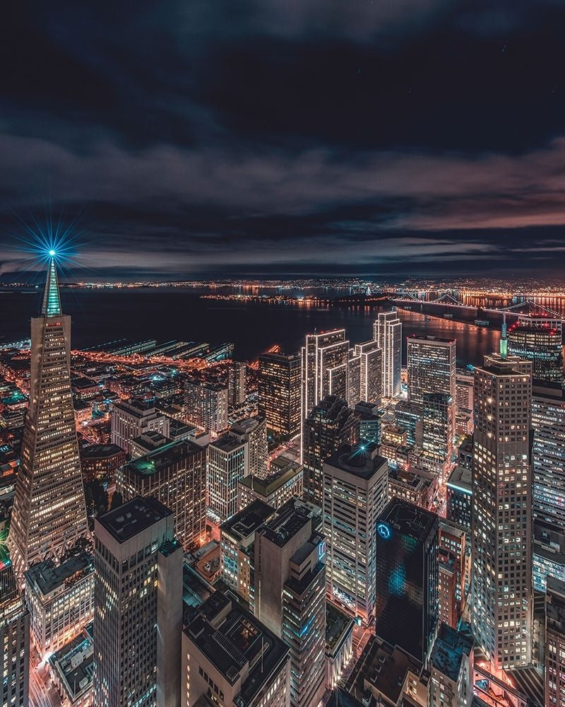 San Francisco Look Down 5 Poster Print by Bruce Getty-VARPDXG937D Image 1