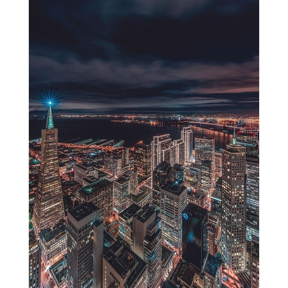 San Francisco Look Down 5 Poster Print by Bruce Getty-VARPDXG937D Image 1