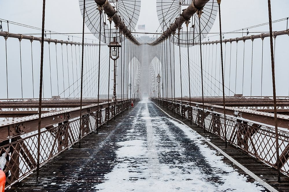 The Brooklyn Bridge Poster Print by Bruce Getty-VARPDXG946D Image 1