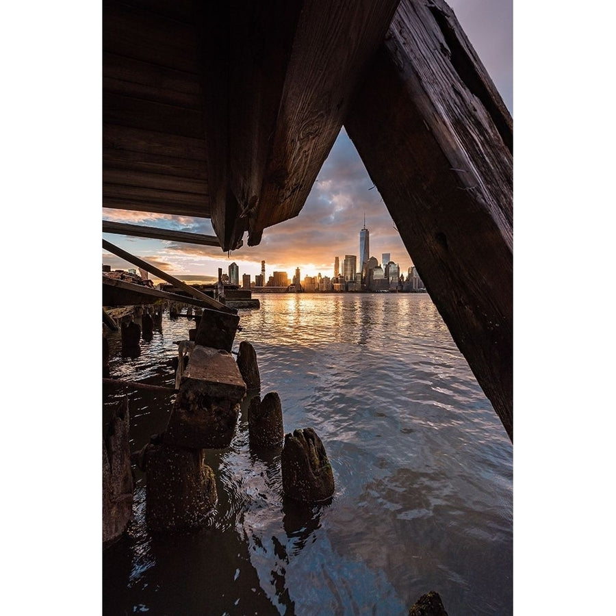 Under The Pier Poster Print by Bruce Getty-VARPDXG954D Image 1