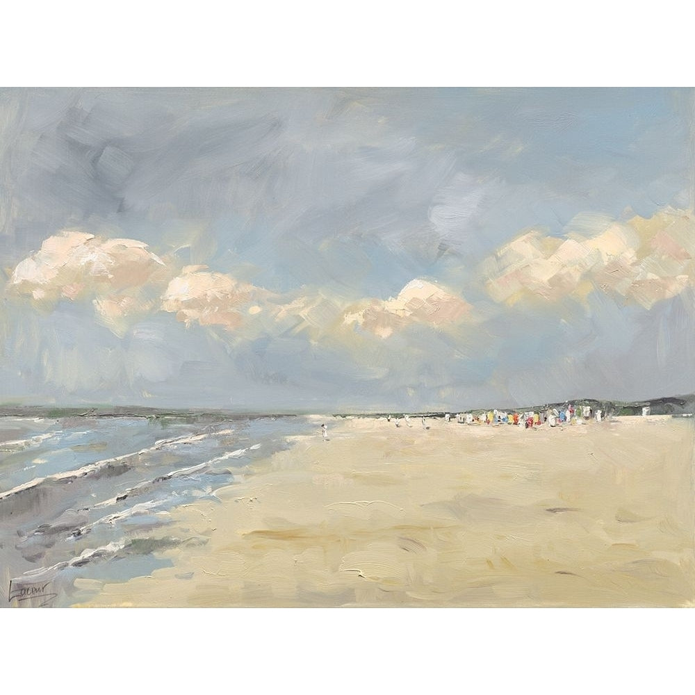 Beach in Holland Poster Print by Nicole Laceur-VARPDXGA0100454 Image 1