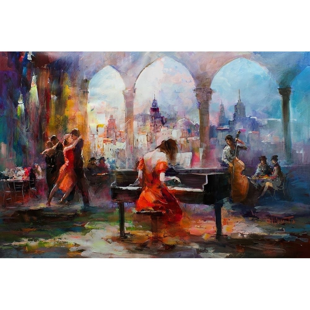 The piano Poster Print by Willem Haenraets-VARPDXGA0100462 Image 1